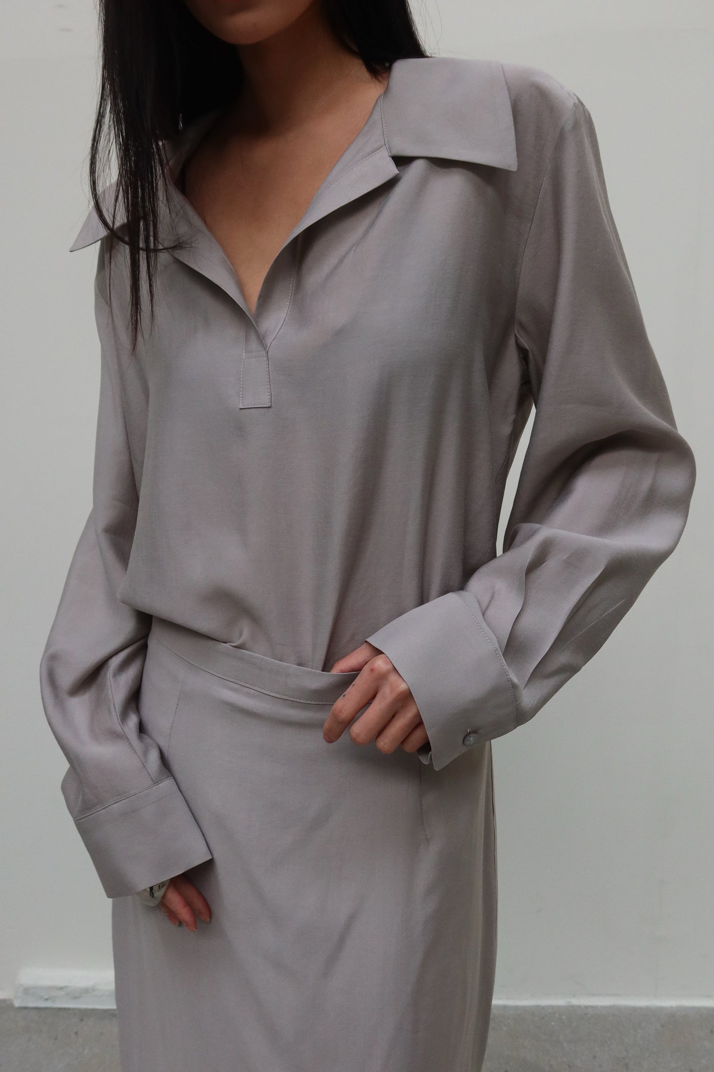 Ode Open Collar Shirt