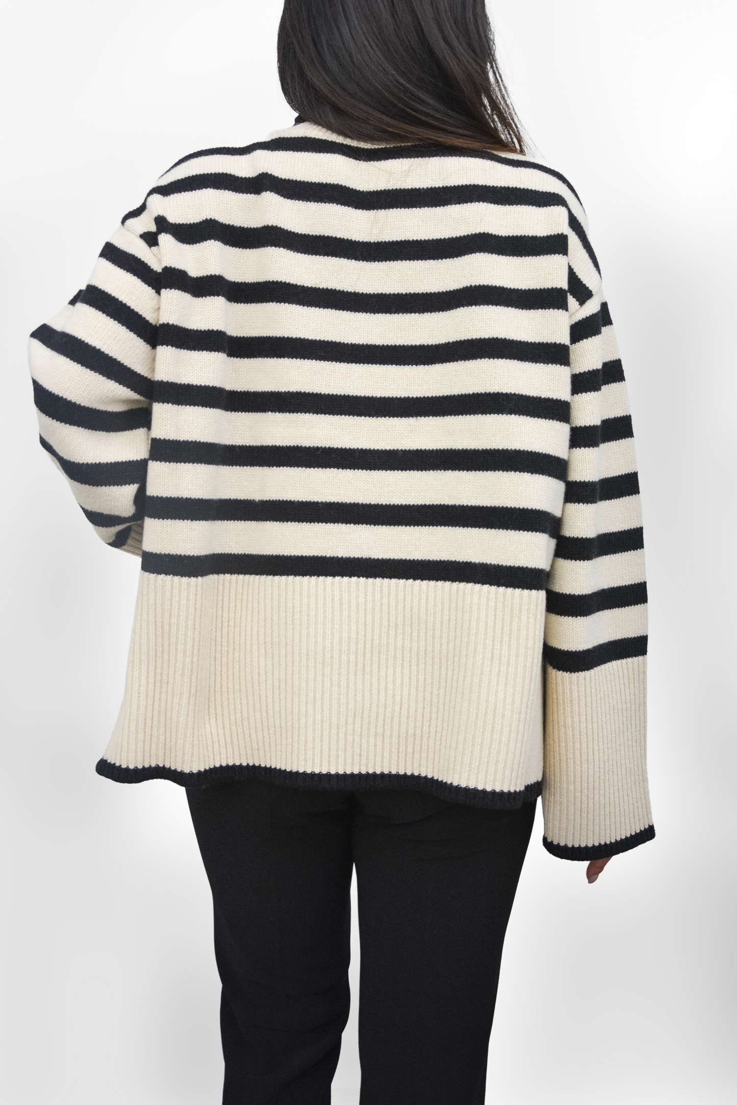 Aura Stripe Cashmere Blend Knit