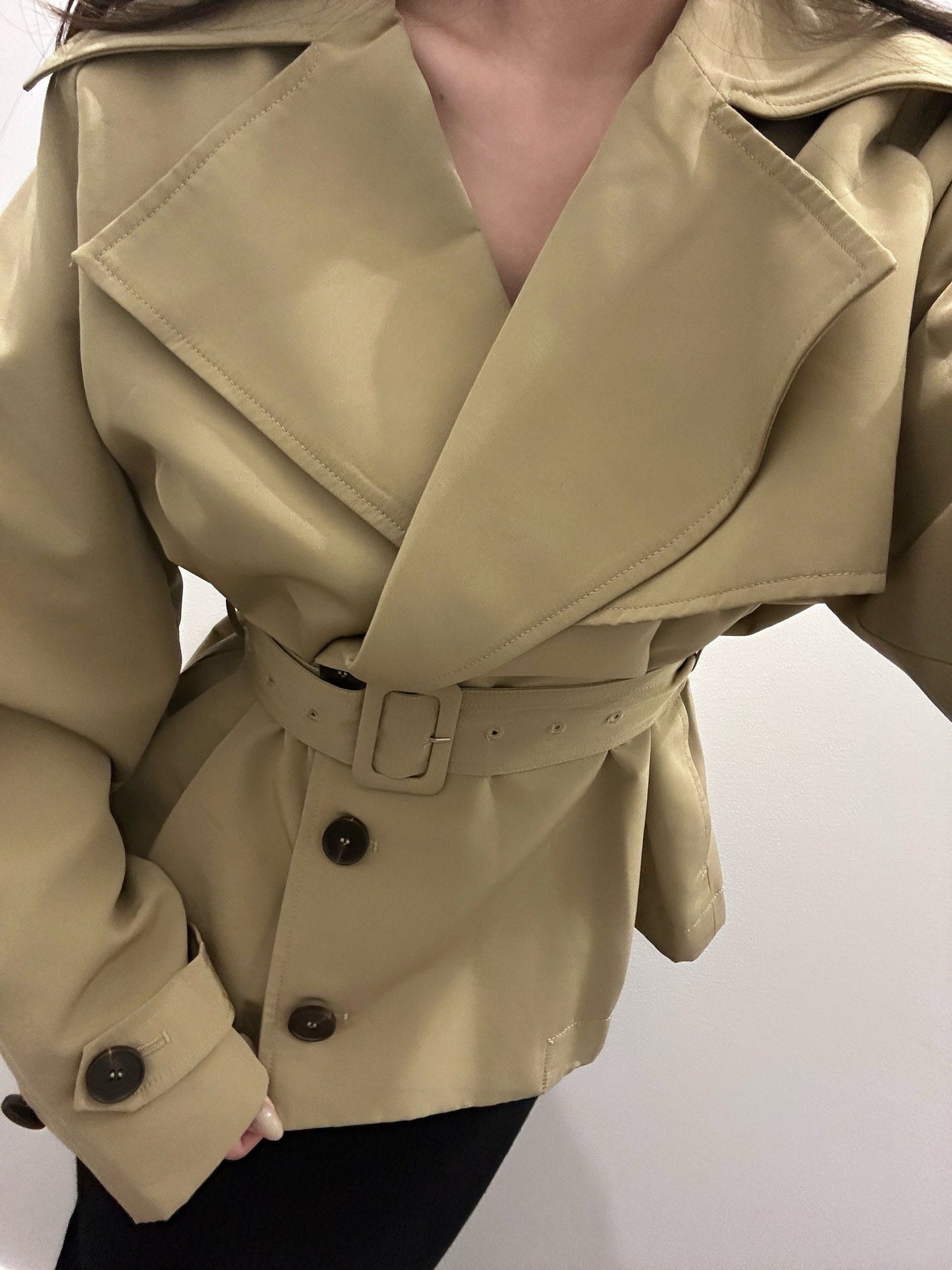 Cadence Short Trench Coat