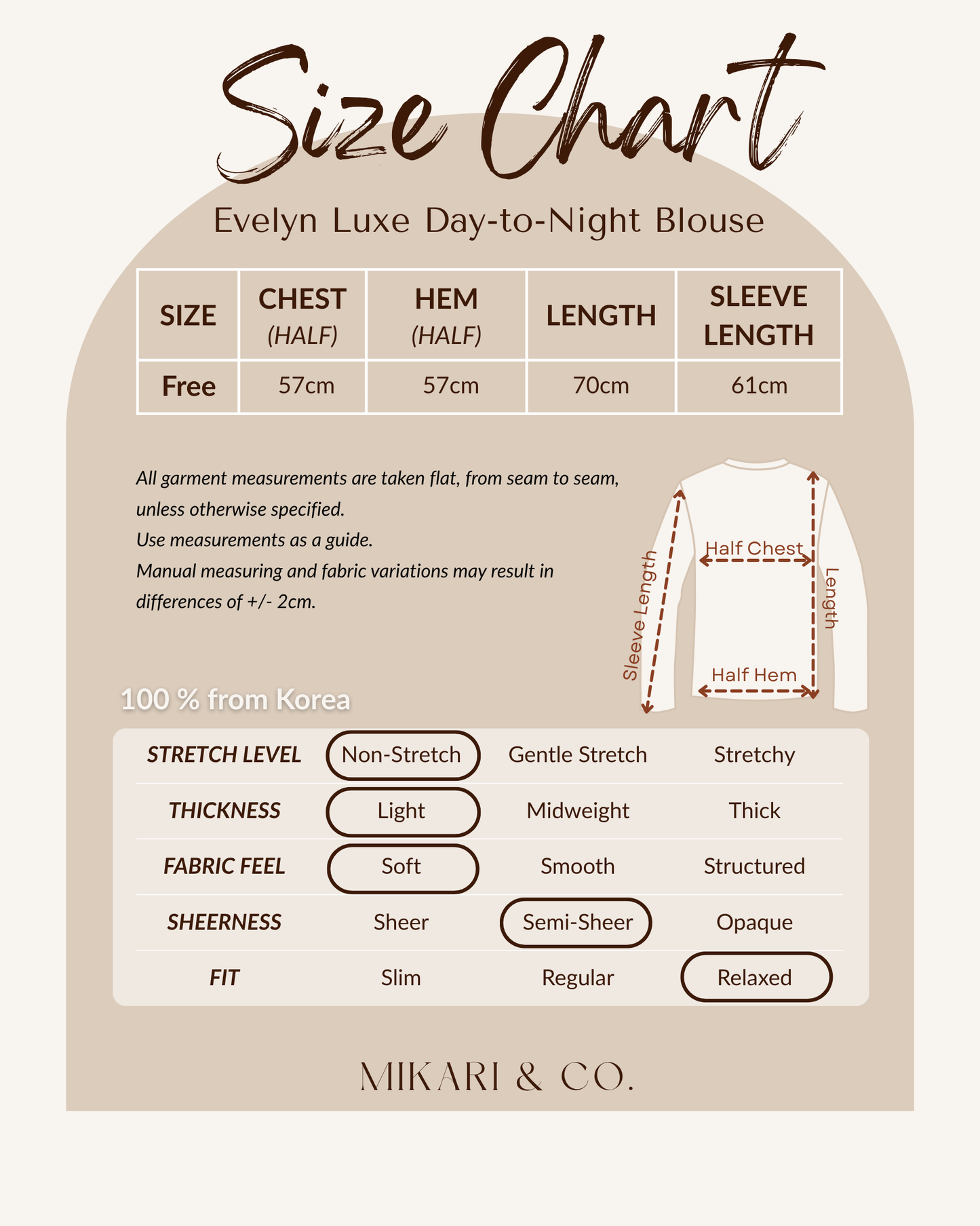 Evelyn Luxe Day-to-Night Blouse