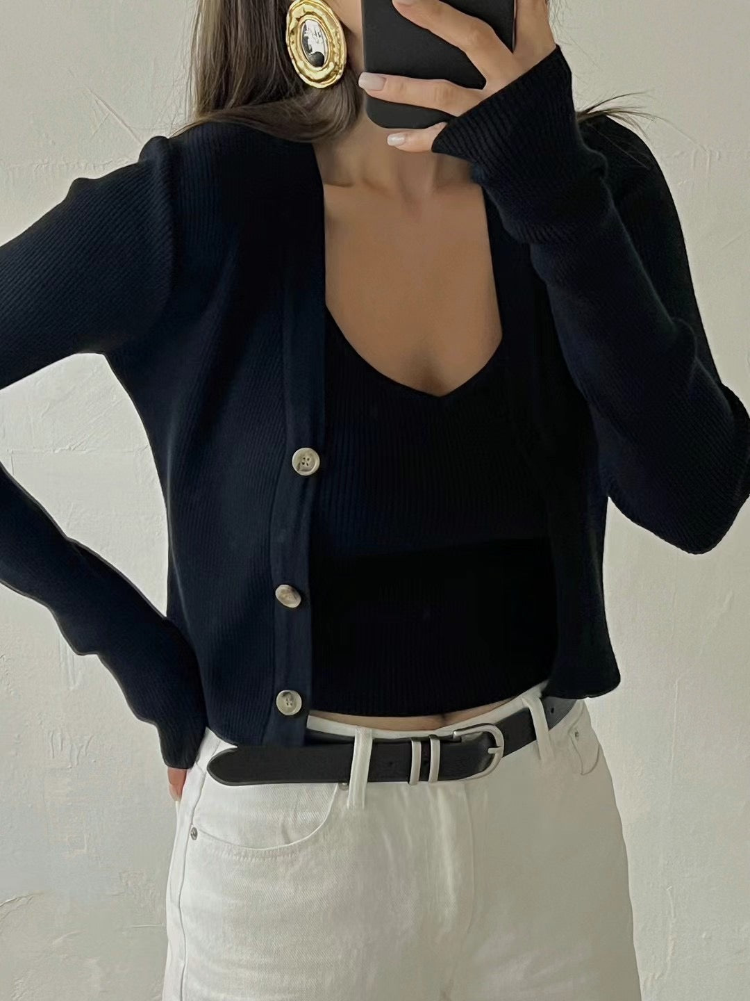 Audrey Ribbed Knit Duo Set