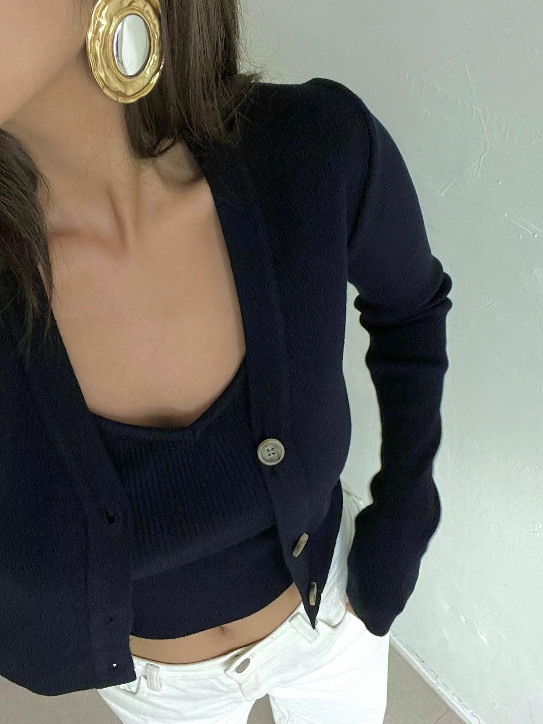 Audrey Ribbed Knit Duo Set