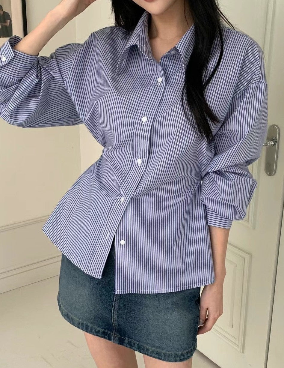 Sofia Work Stripe Shirt