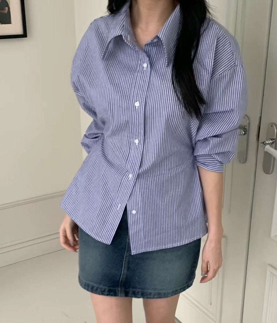 Sofia Work Stripe Shirt
