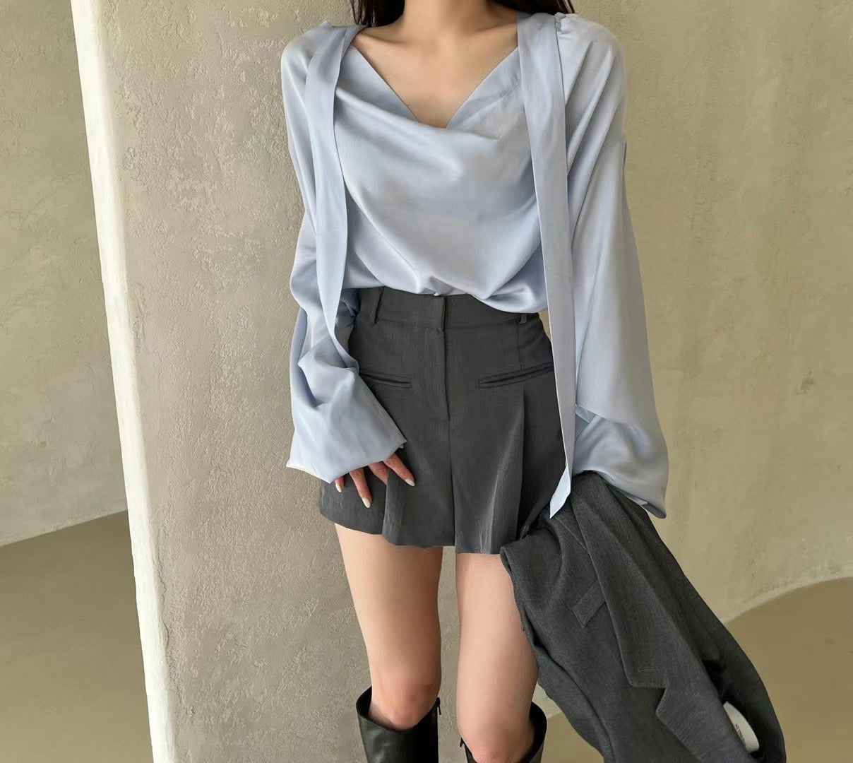 Vince Effortless Chic Tailored Shorts