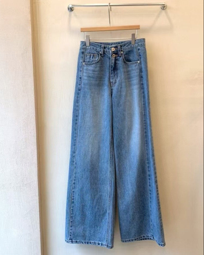 Noa Side Stripe Denim Pants