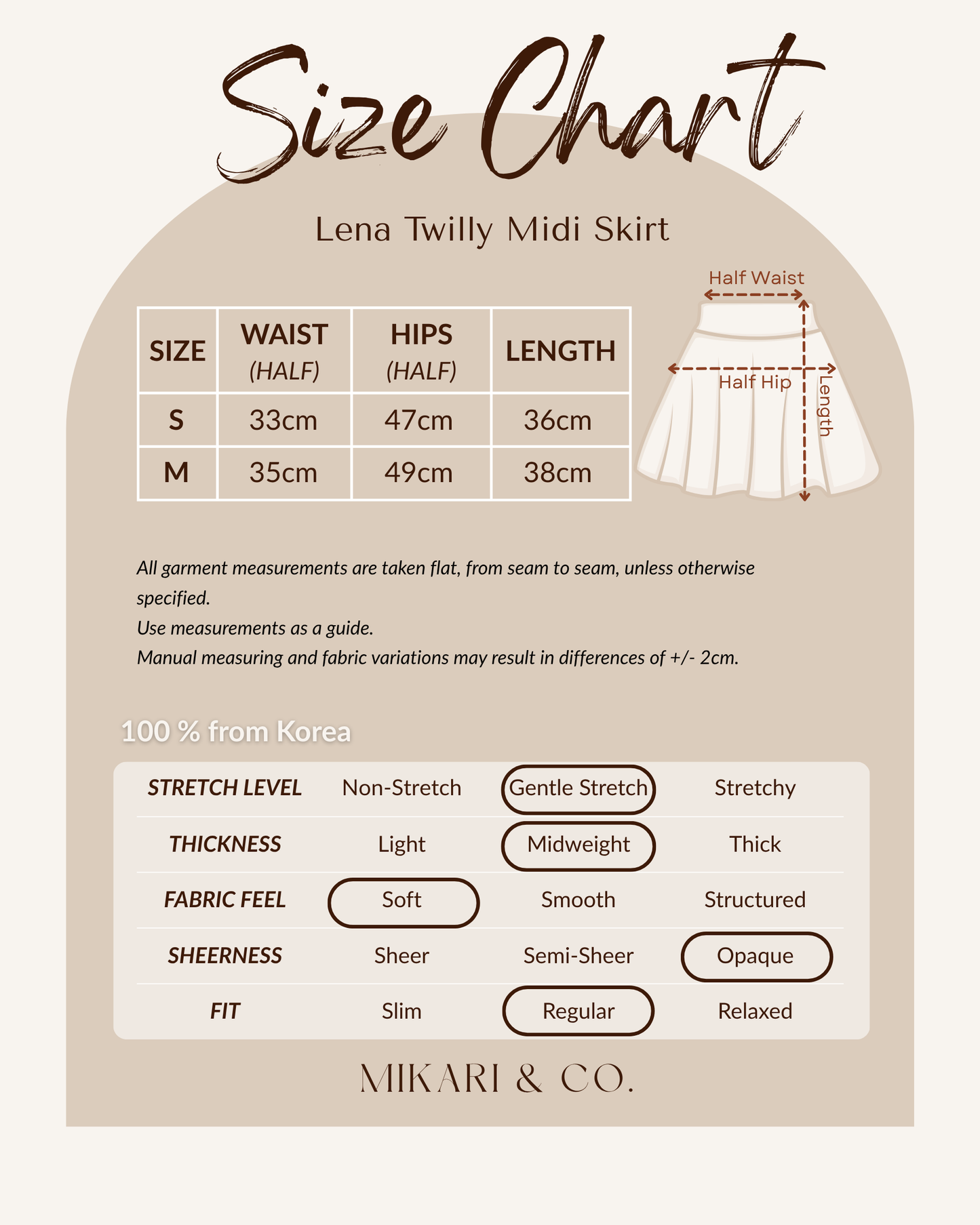 Lena Twilly Midi Skirt