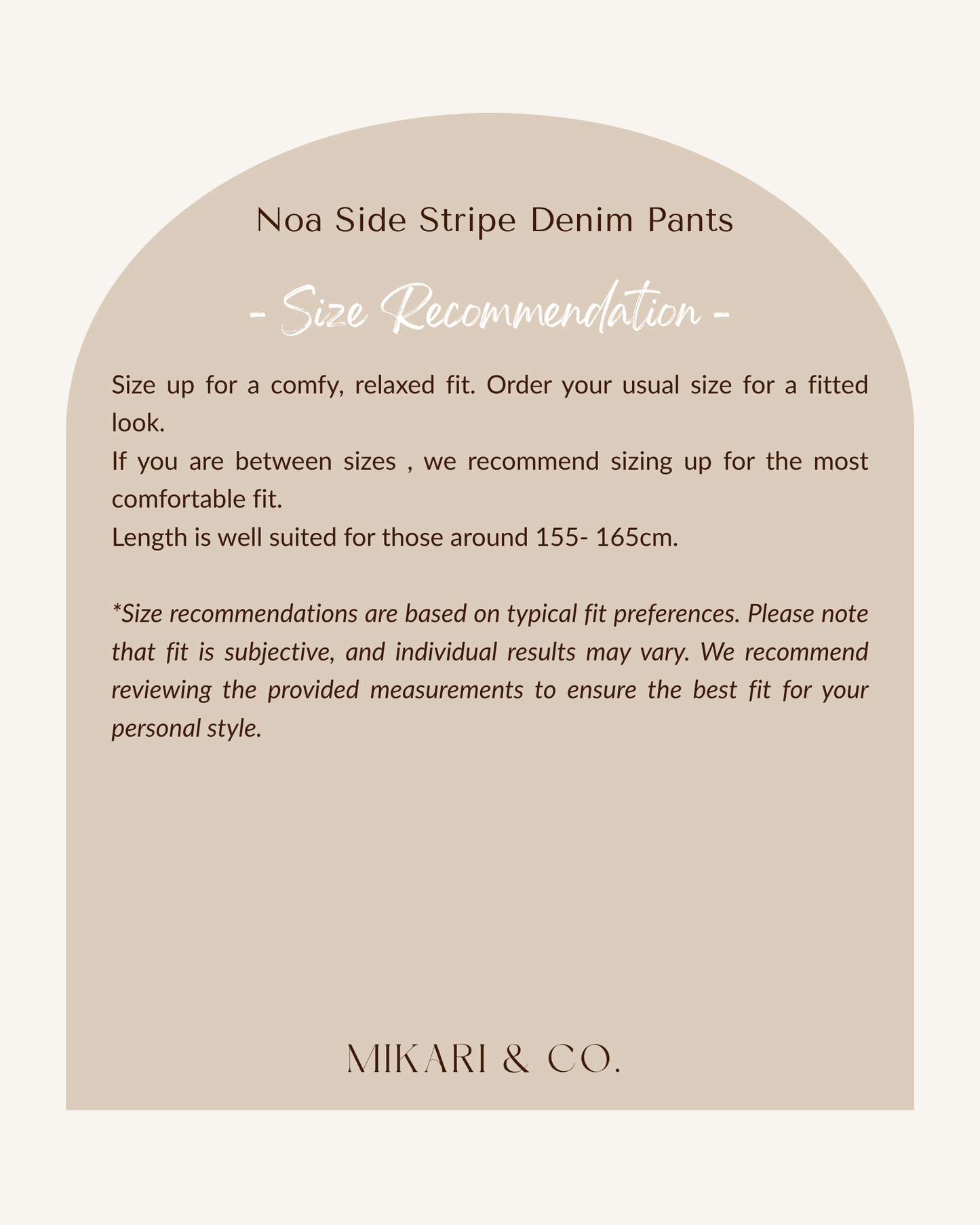Noa Side Stripe Denim Pants