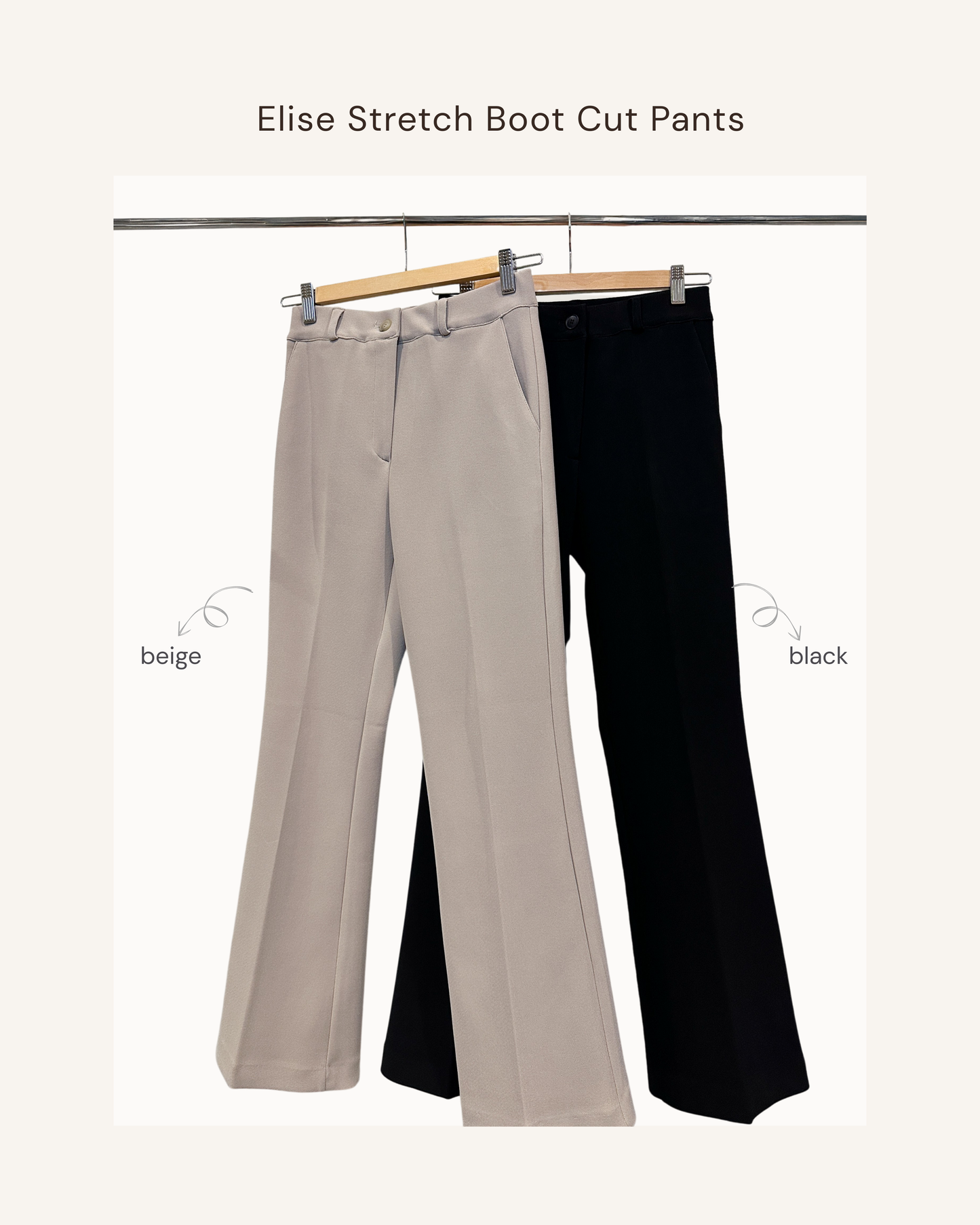 Elise Stretch Boot Cut Pants