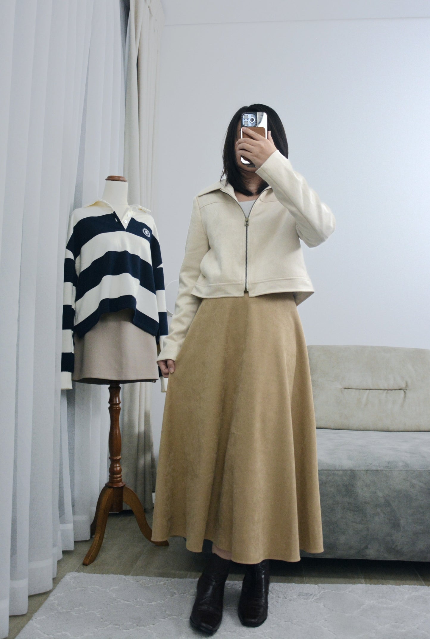 Camille Classic Flare Skirt