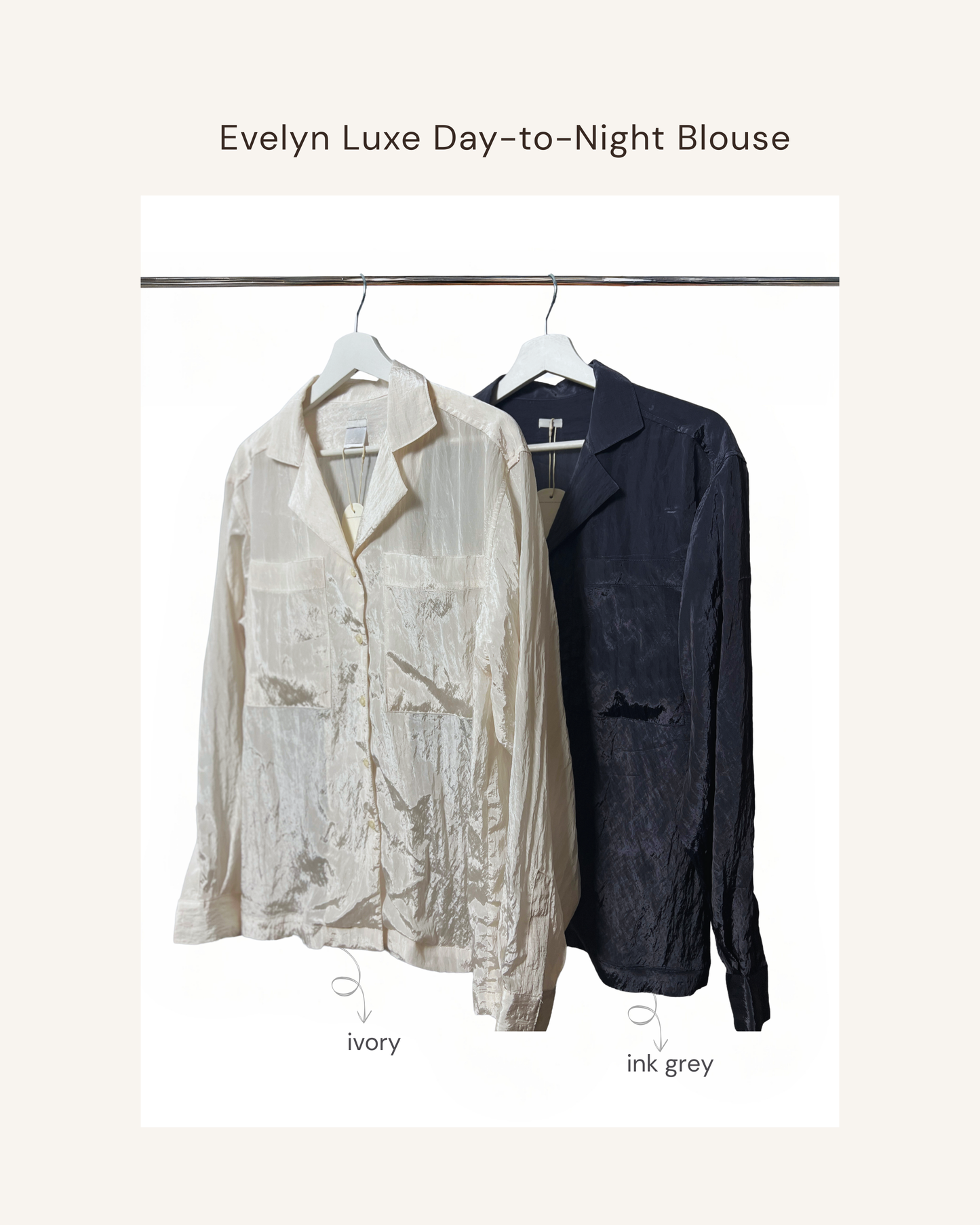 Evelyn Luxe Day-to-Night Blouse