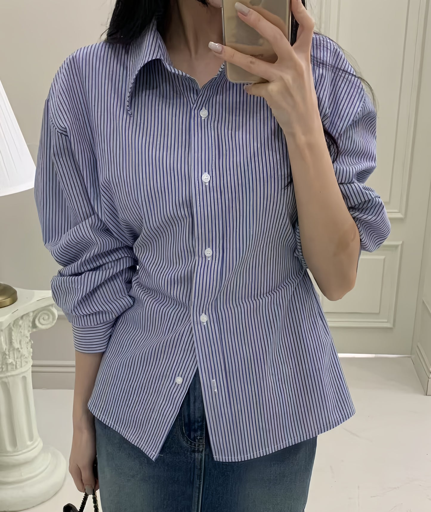 Sofia Work Stripe Shirt