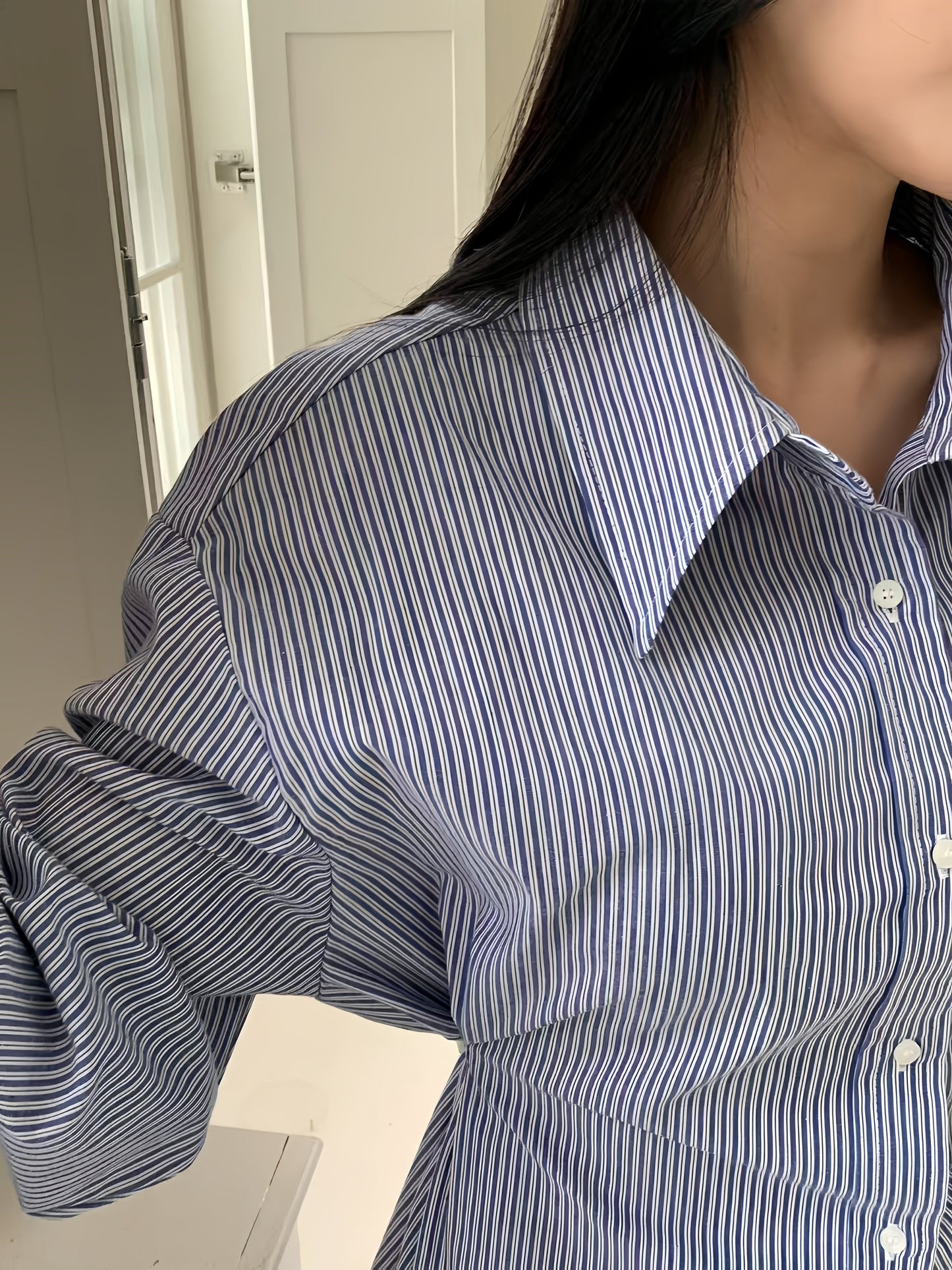 Sofia Work Stripe Shirt