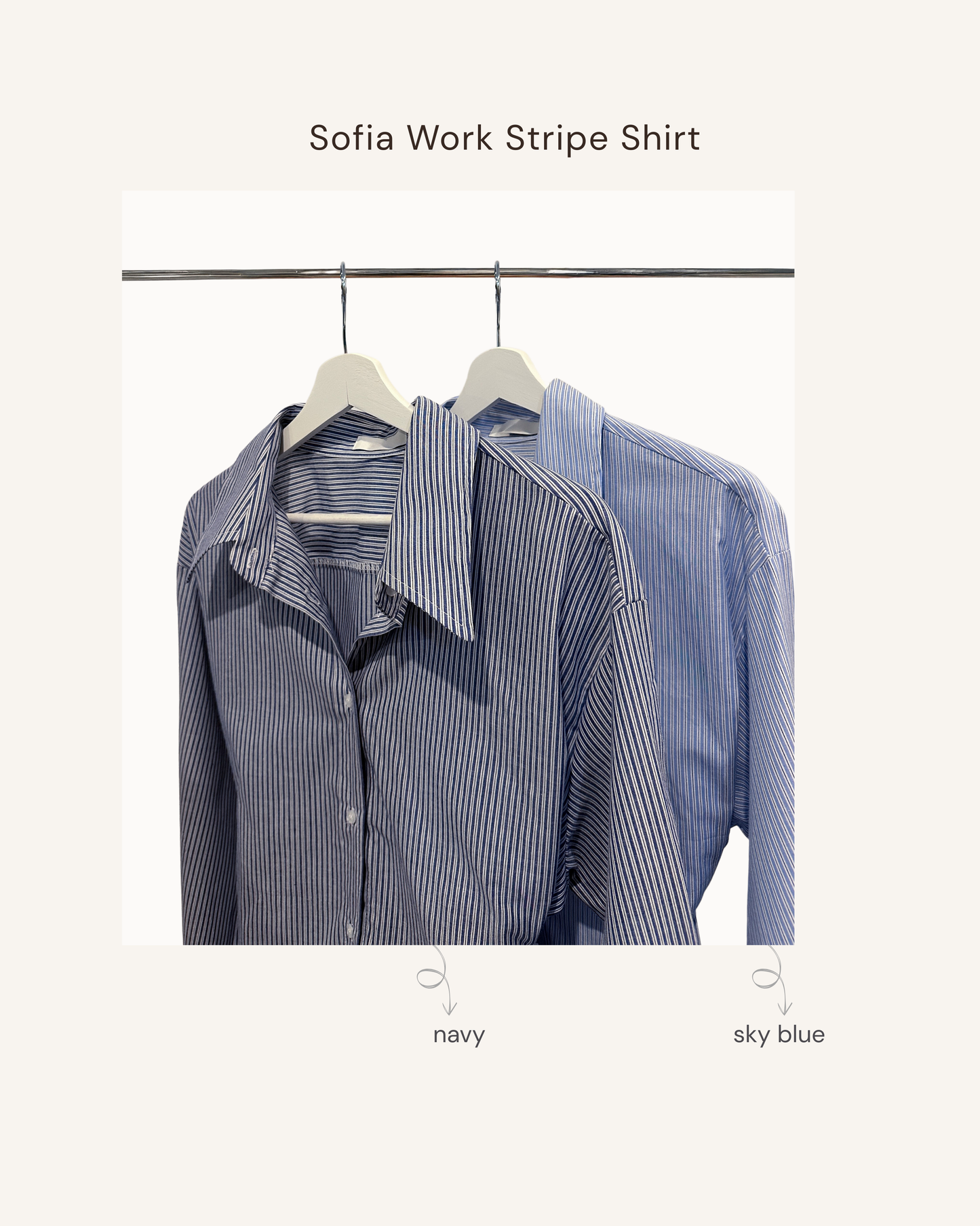 Sofia Work Stripe Shirt