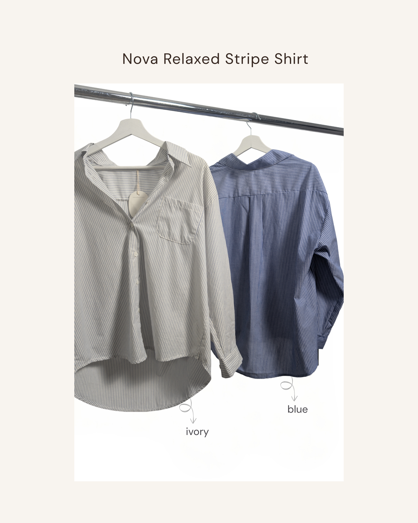 Nova Relaxed Stripe Shirt