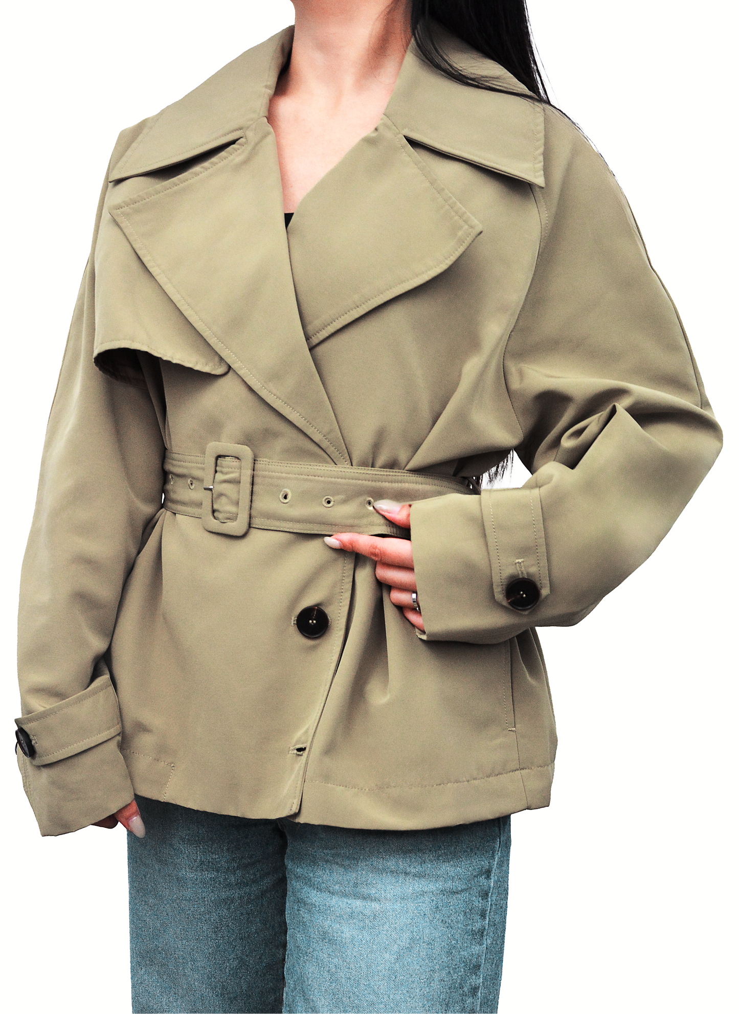 Cadence Short Trench Coat