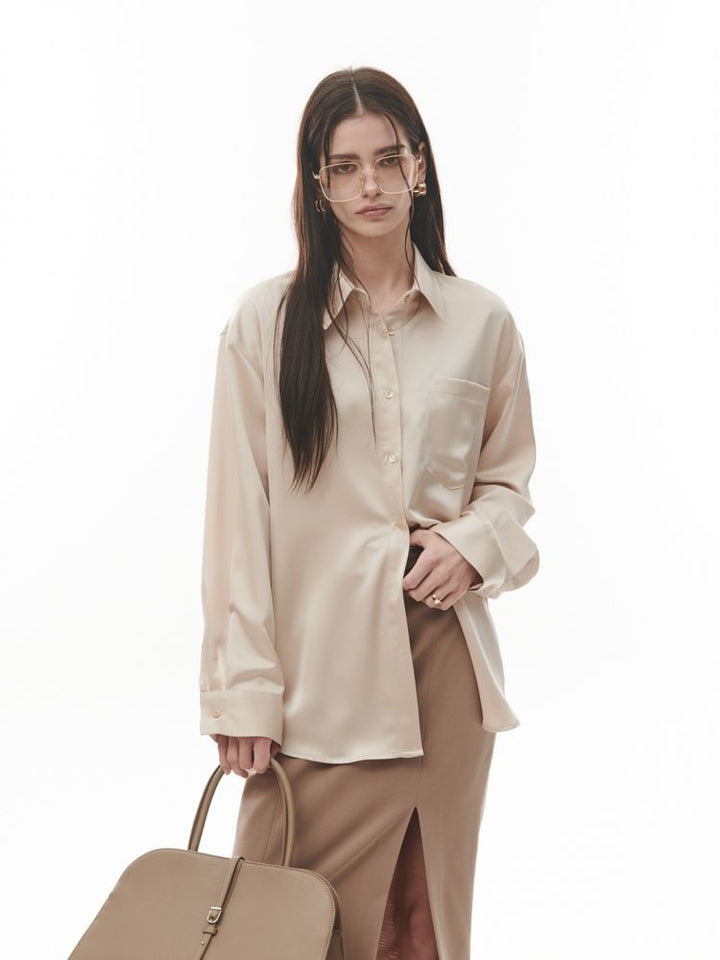 Lena Satin Blouse