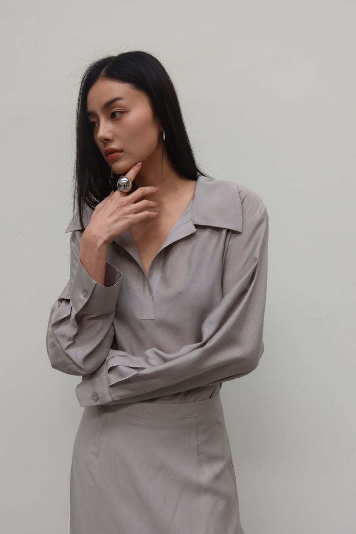 Ode Open Collar Shirt