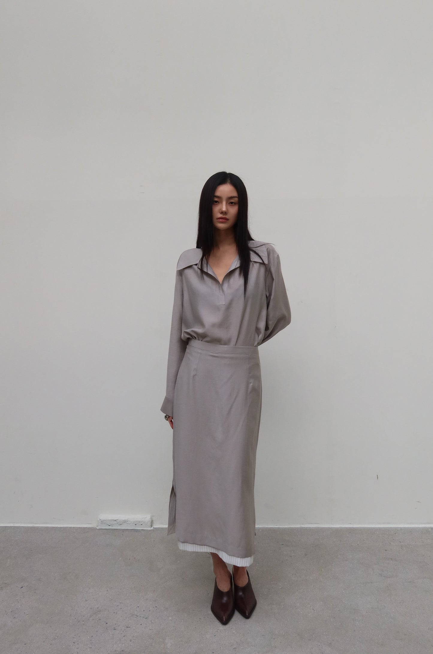 Ode Open Collar Shirt