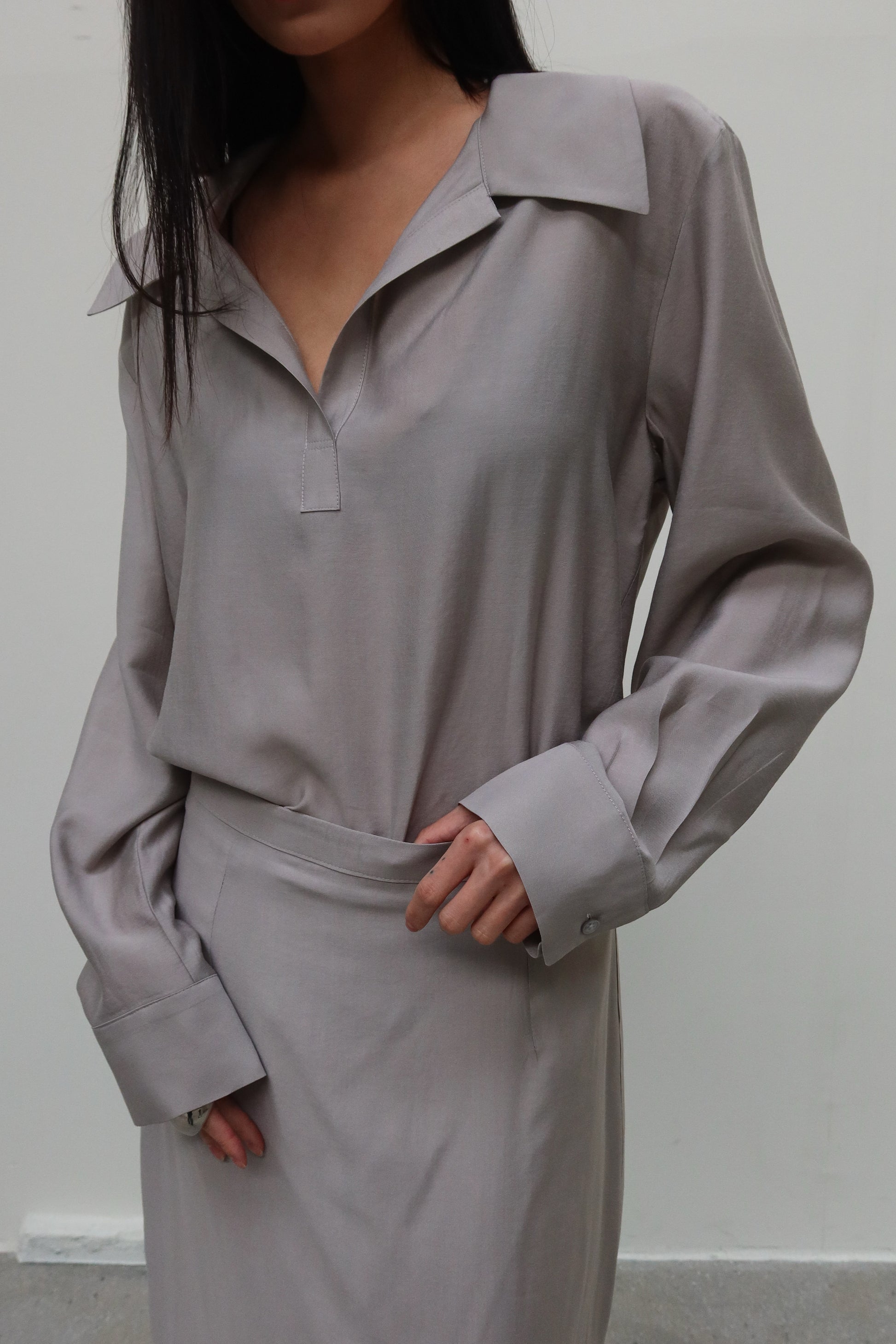 Ode Open Collar Shirt