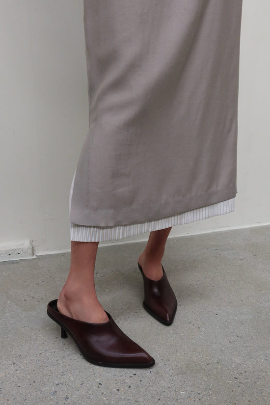 Ode Contrast Hem Skirt