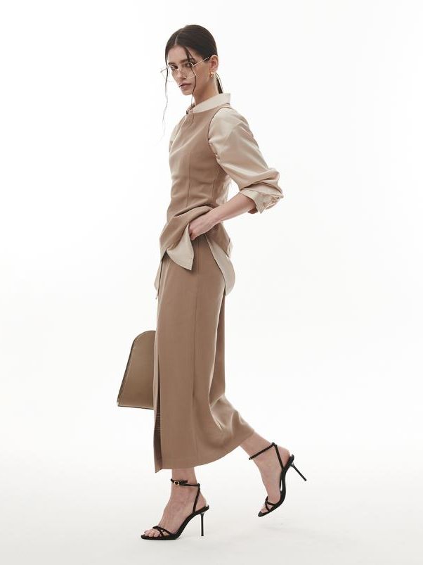 Lena Slit Long Skirt