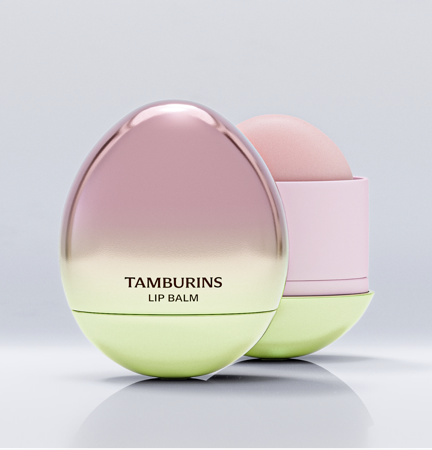 Egg Lip Balm - Rose Woody Glow