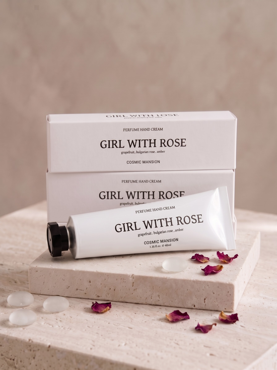Perfume Hand Cream - Girl with Rose