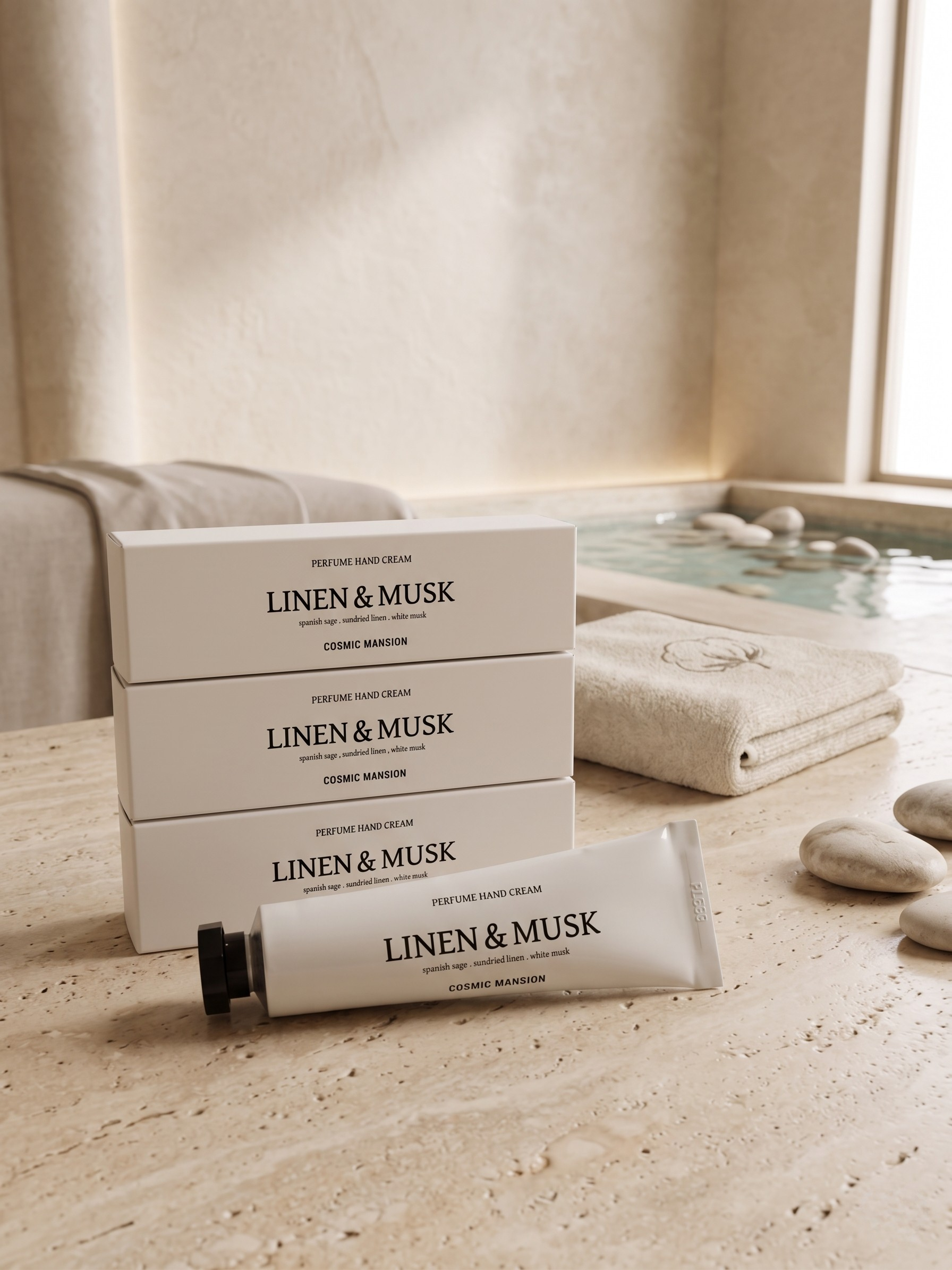 Perfume Hand Cream - Linen & Musk