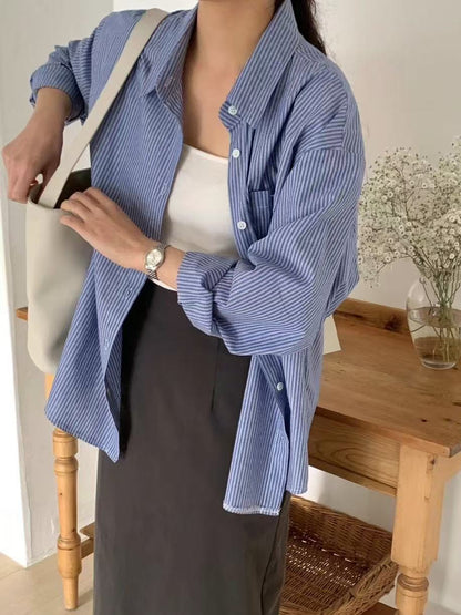 Nova Relaxed Stripe Shirt