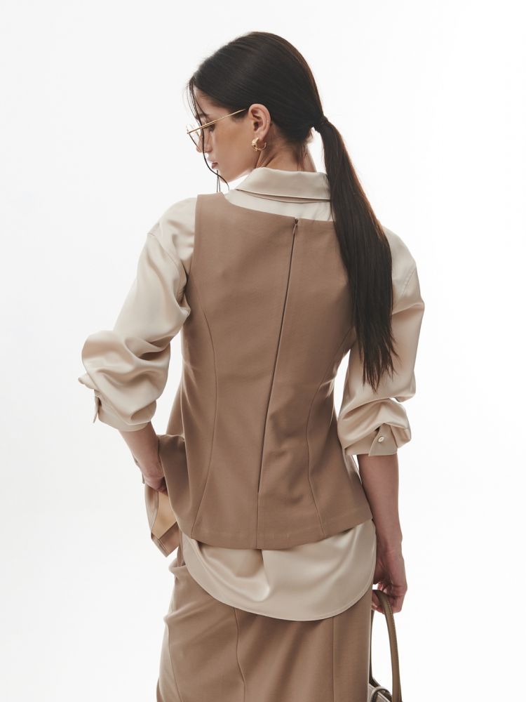 Lena Slit Vest