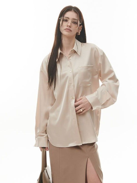 Lena Satin Blouse