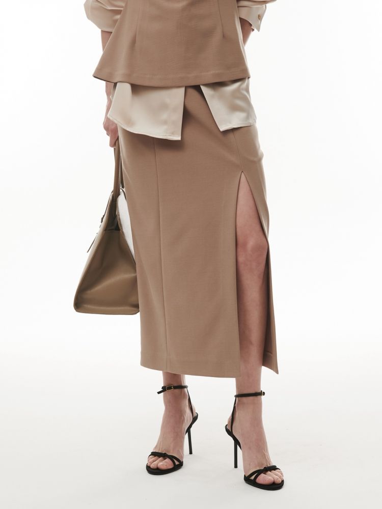 Lena Slit Long Skirt