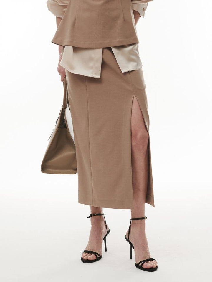 Lena Slit Long Skirt