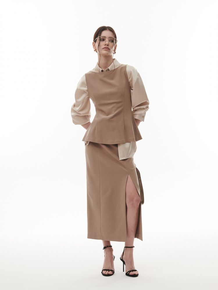 Lena Satin Blouse