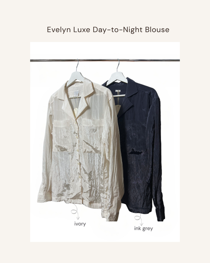 Evelyn Luxe Day-to-Night Blouse