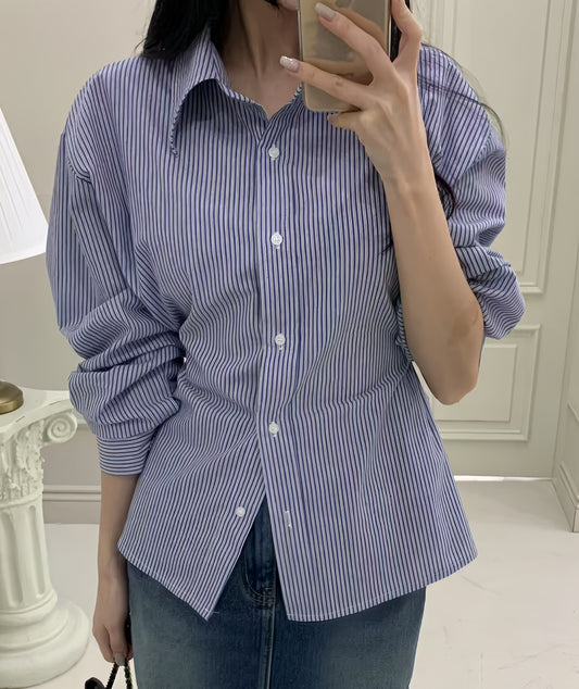 Sofia Work Stripe Shirt